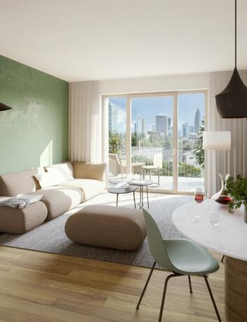 3 Zimmer Mietwohnung im PARKTRIO